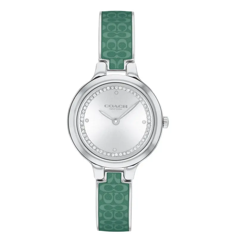 Coach Chelsea Green Bangle Watch 14504329 1