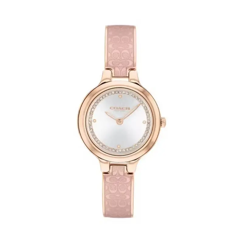 Coach Chelsea Pink Bangle Watch 14504331 1
