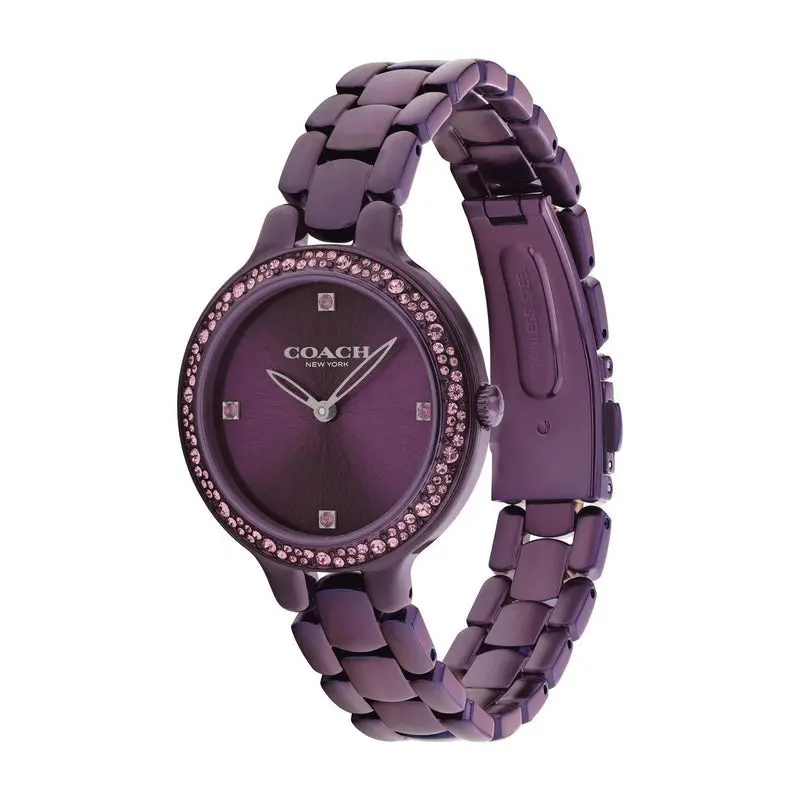 Coach Chelsea Purple Steel Watch 14504353 2