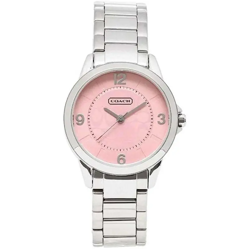 Coach Classic Signature Analog Quartz Silver Stainless Steel 14501615 Women's Watch 1