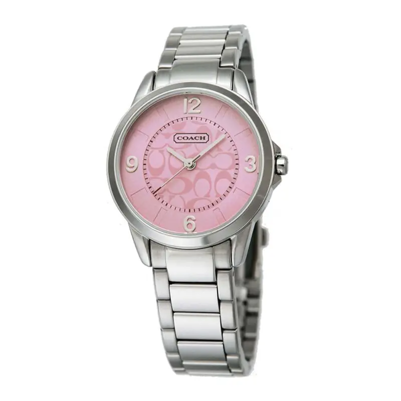 Coach Classic Signature Analog Quartz Silver Stainless Steel 14501615 Women's Watch 2
