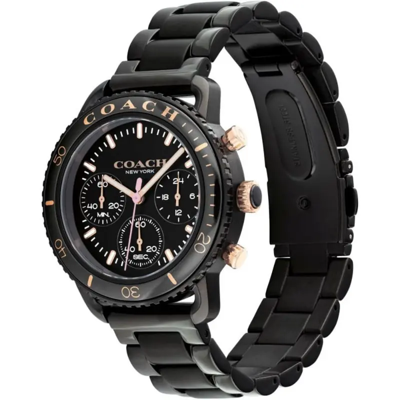 Coach Cruiser Black Dial Stainless Steel Strap Men Watch 14504049 2