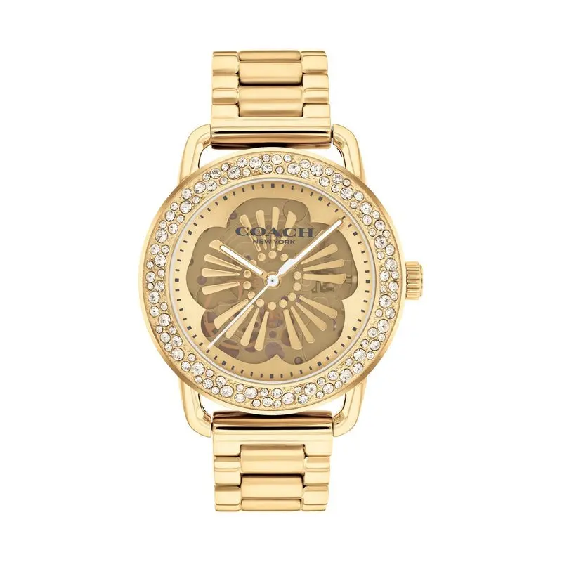 Coach Cruiser Gold Steel Bracelet Watch 14504368 1