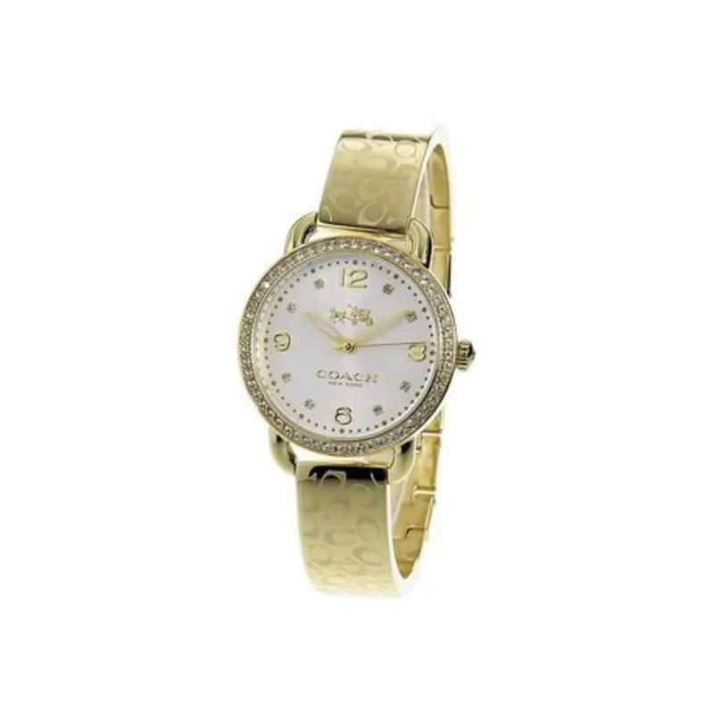 Coach Delancey Analog Quartz Gold Stainless Steel 14502354 Women's Watch 1
