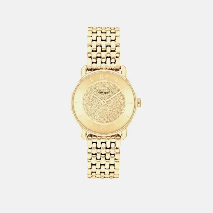Coach Elliot Gold Bracelet Watch 14504370 1