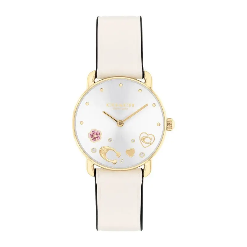 Coach Elliot Leather Strap Ladies Watch 14504305 1