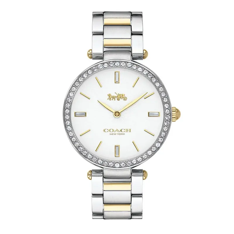 Coach Grand Analog Quartz Two Tone Stainless Steel 14503095 Women's Watch 1