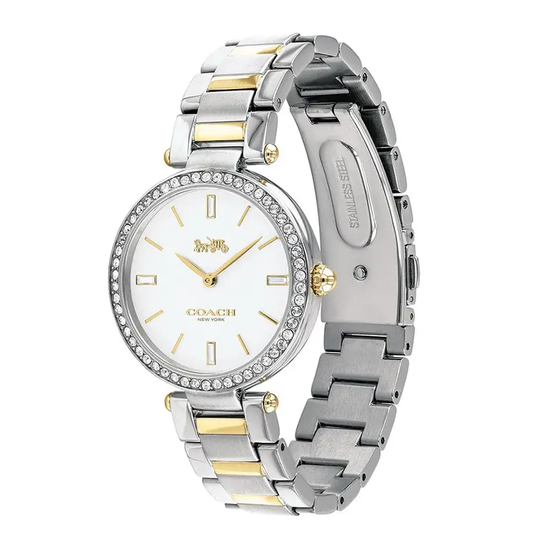 Coach Grand Analog Quartz Two Tone Stainless Steel 14503095 Women's Watch 2