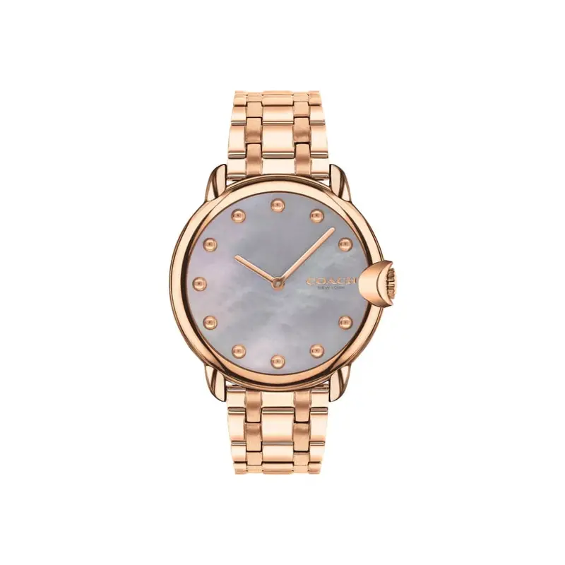Coach New York Arden Rose Gold Stainless Steel Strap Women Watch 14503988 2