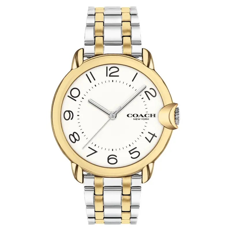 Coach New York Arden Two-Tone Stainless Steel Strap Women Watch 14503600 1