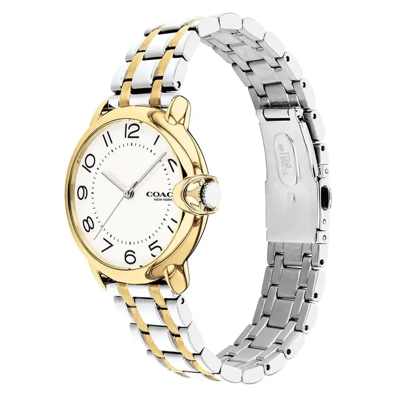 Coach New York Arden Two-Tone Stainless Steel Strap Women Watch 14503600 2