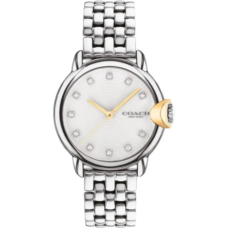 Coach New York Arden White Dial Stainless Steel Women Watch 14503818 1
