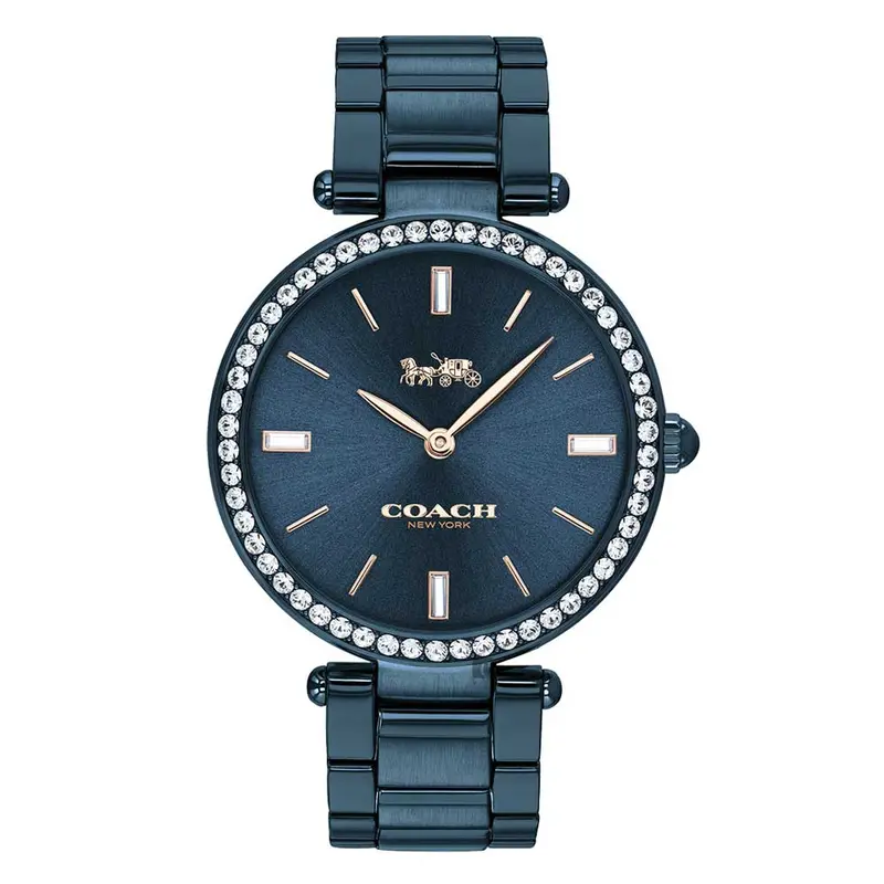 Coach New York Blue Ceramic Strap Women Watch 14503423 1