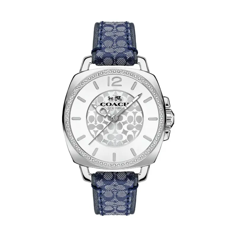 Coach New York Blue Leather Strap Women Watch 14503149P 1