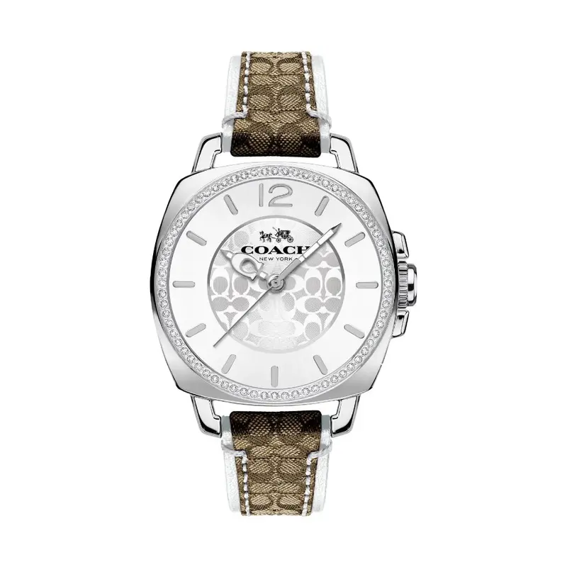 Coach New York Brown Leather Strap Women Watch 14503148P 1