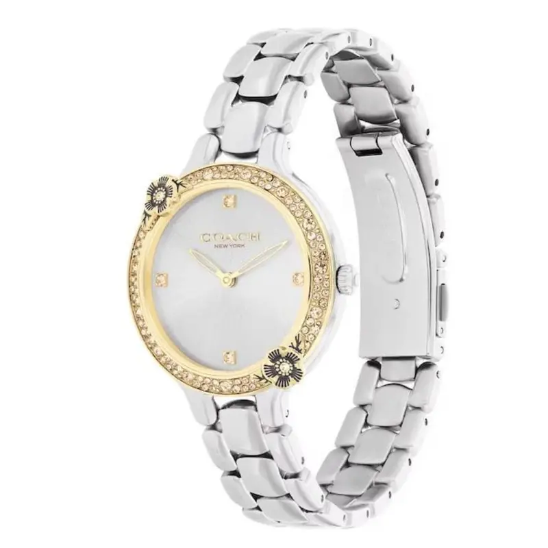 Coach New York Chelsea Silver Dial Stainless Steel Strap Women Watch 14504127 2