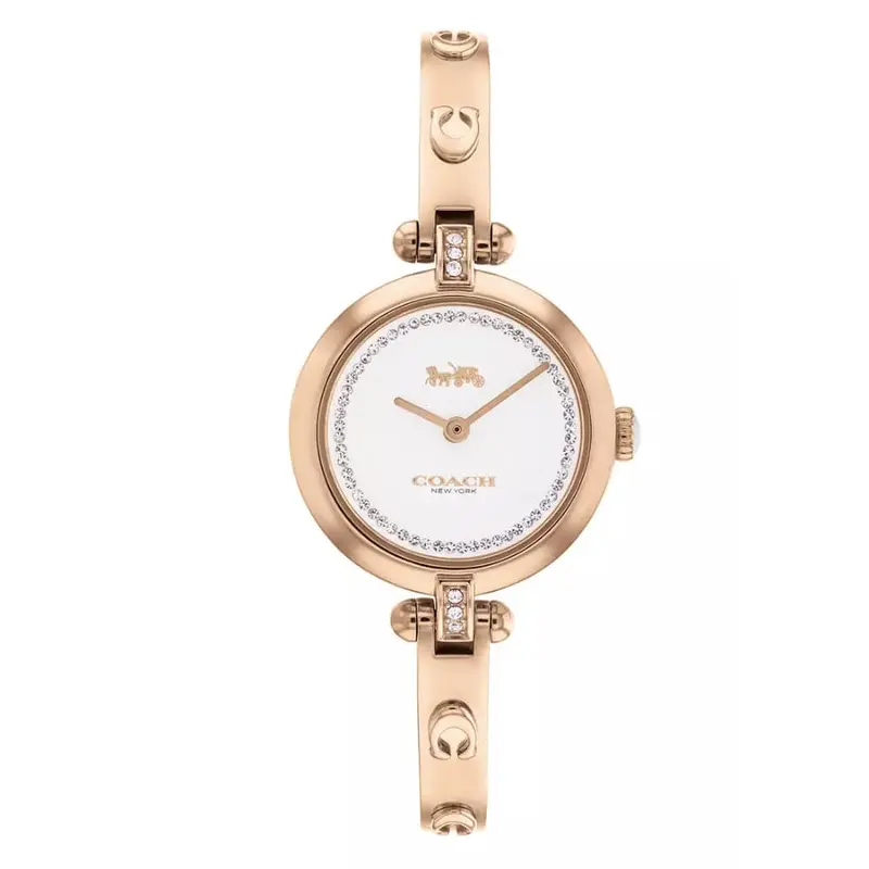 Coach New York Gold Stainless Steel Strap Women Watch 14504083 1