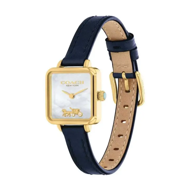Coach New York Leather Strap Women Watch 14504228P 2