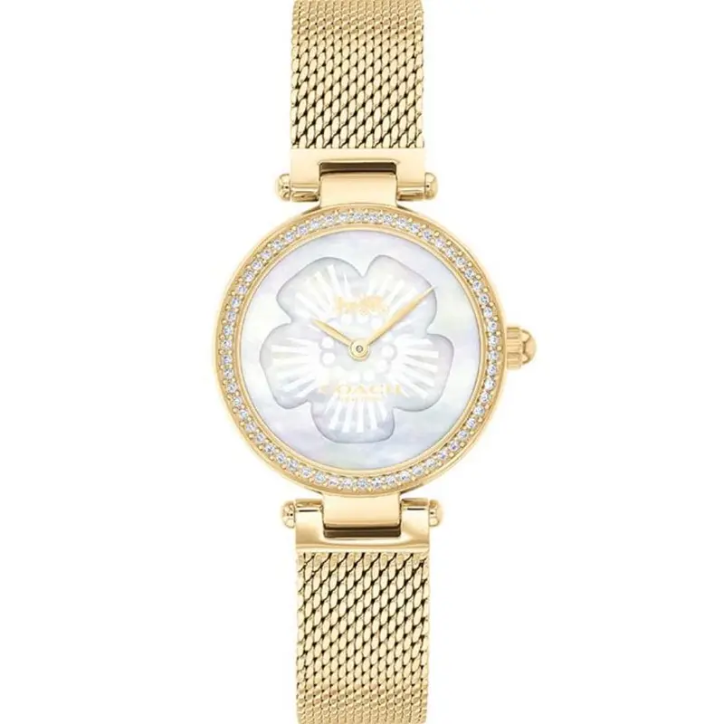 Coach New York Park Gold Milanese Strap Women Watch 14503512 1
