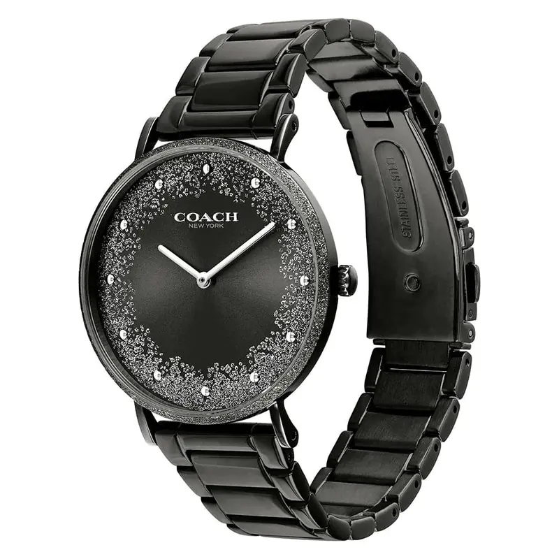 Coach New York Perry Black Dial Stainless Steel Strap Women Watch 14503636 2