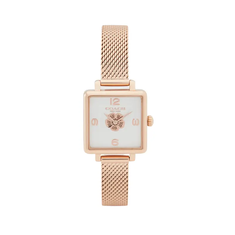 Coach New York Rose Gold Milanese Strap Women Watch 14503698P 1