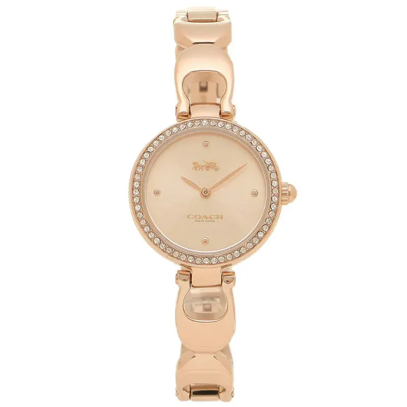 Coach New York Rose Gold Stainless Steel Strap Women Watch 14503172P 1
