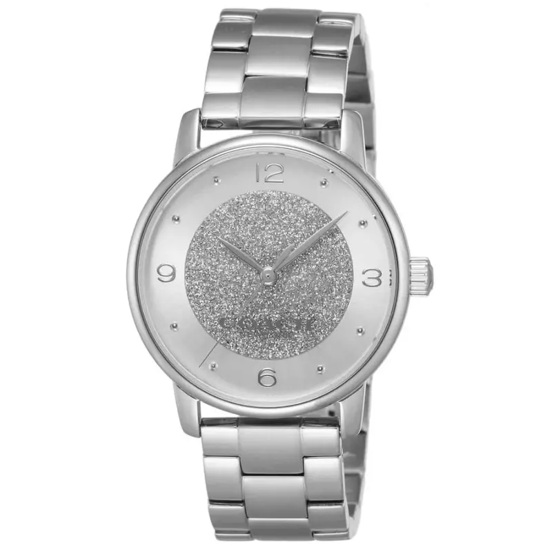 Coach New York Silver Dial Stainless Steel Strap Women Watch 14503940 1