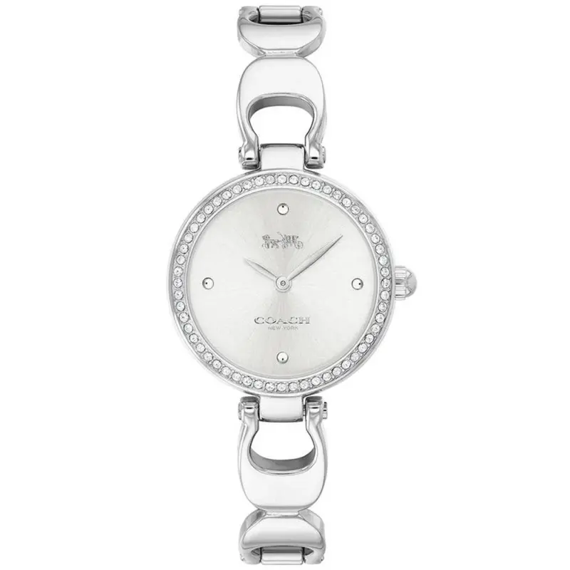 Coach New York Silver Stainless Steel Strap Women Watch 14503170P 1