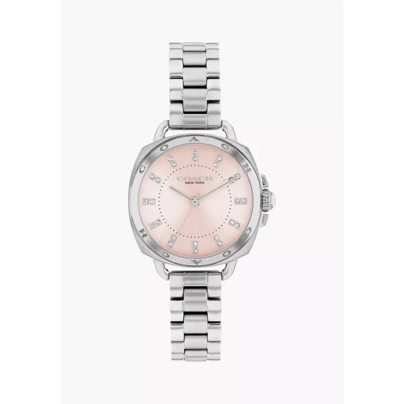 Coach New York Silver Stainless Steel Strap Women Watch 14504152P 1