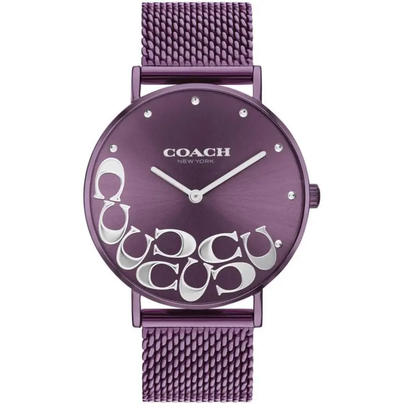 Coach Perry 14503823 Purple Women's Watch 1