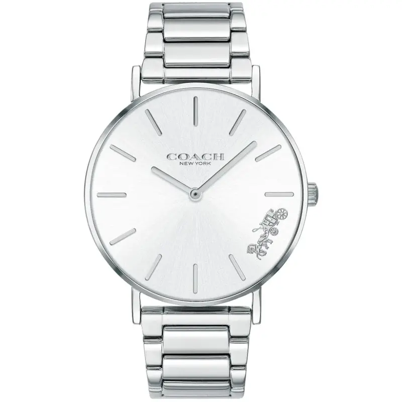Coach Perry Silver Stainless Steel Strap Women Watch 14503344P 1