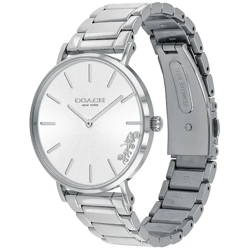 Coach Perry Silver Stainless Steel Strap Women Watch 14503344P 2