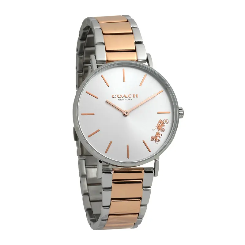 Coach Perry Two-Tone Stainless Steel Strap Women Watch 14503346P 2