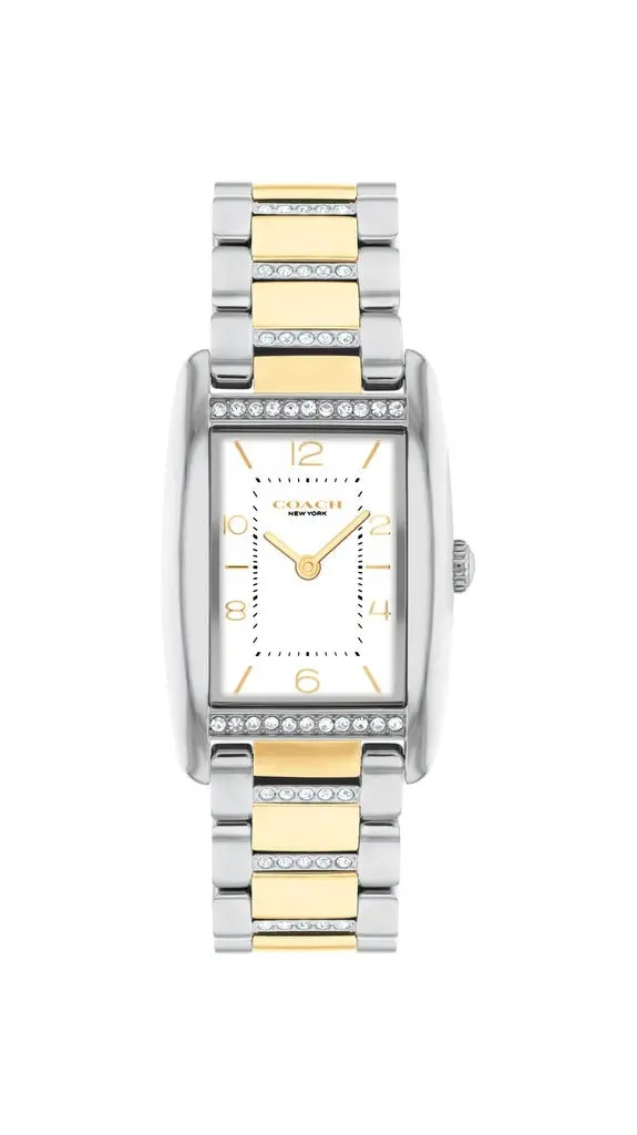 Coach Reese Sparkling Two-Tone Bracelet Watch 14504318 1