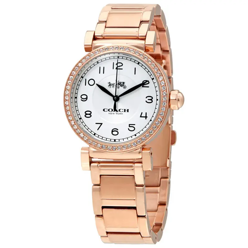 Coach Rose Gold Stainless Steel Strap Women Watch 14502398P 1