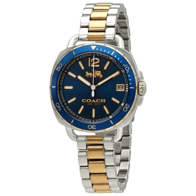 Coach Tatum Analog Quartz Two Tone Stainless Steel 14502593 Women's Watch 1
