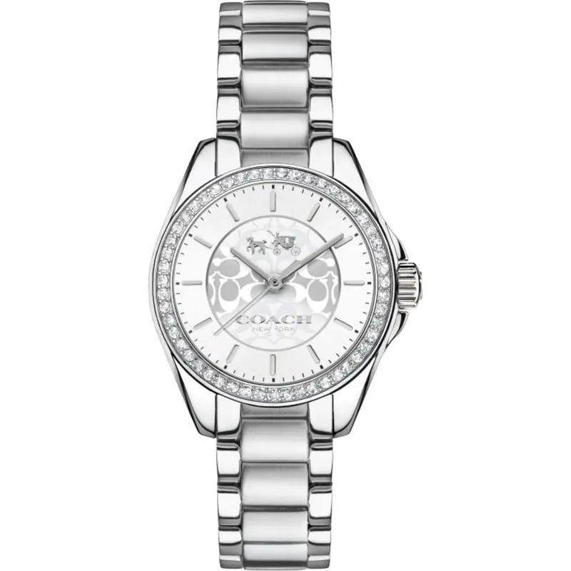 Coach Tristen Analog Quartz Silver Stainless Steel 14502464 Women's Watch 1