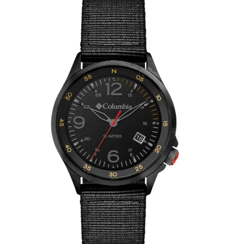 Columbia Cocsc02-003 Black Nylon Sttrap Men's Watch 1
