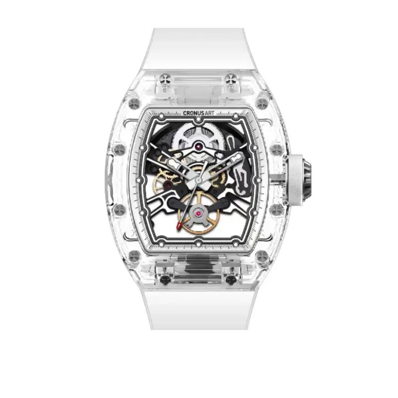 Cronus Art Fluorine White Strap Men Watch Cm001-039 1