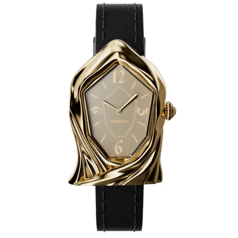 Cronus Art Fremen Black Strap Women's Watch -  Leather | Cm029-002 1