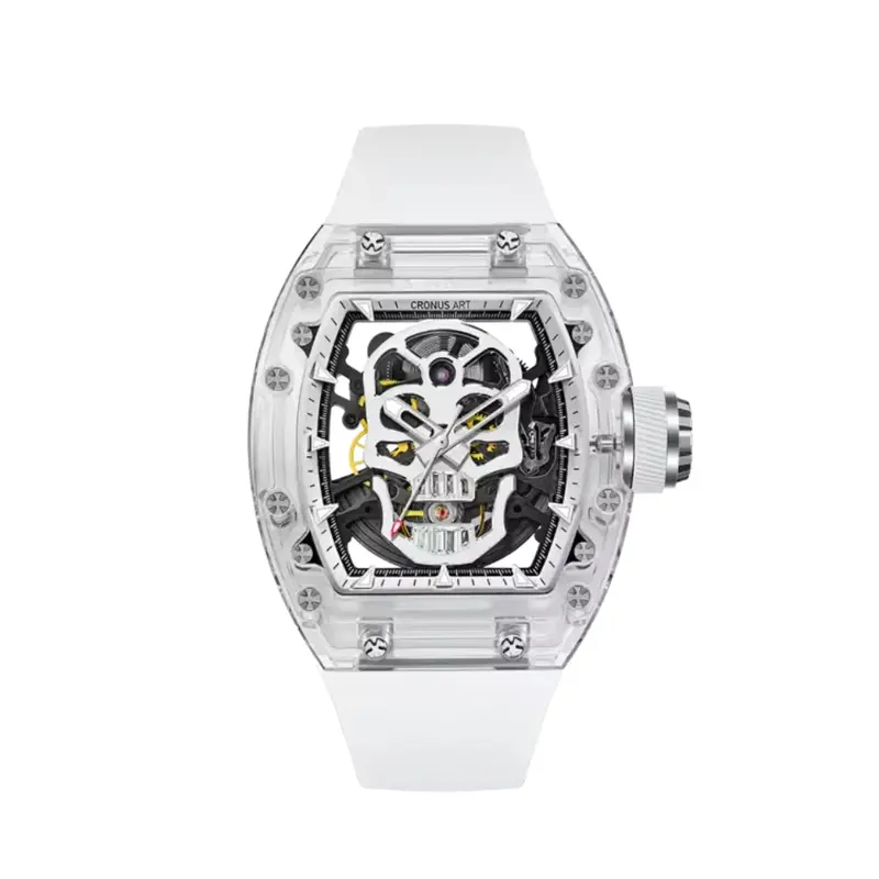 Cronus Art Gem Skull Series White Watch Cm08-021 1