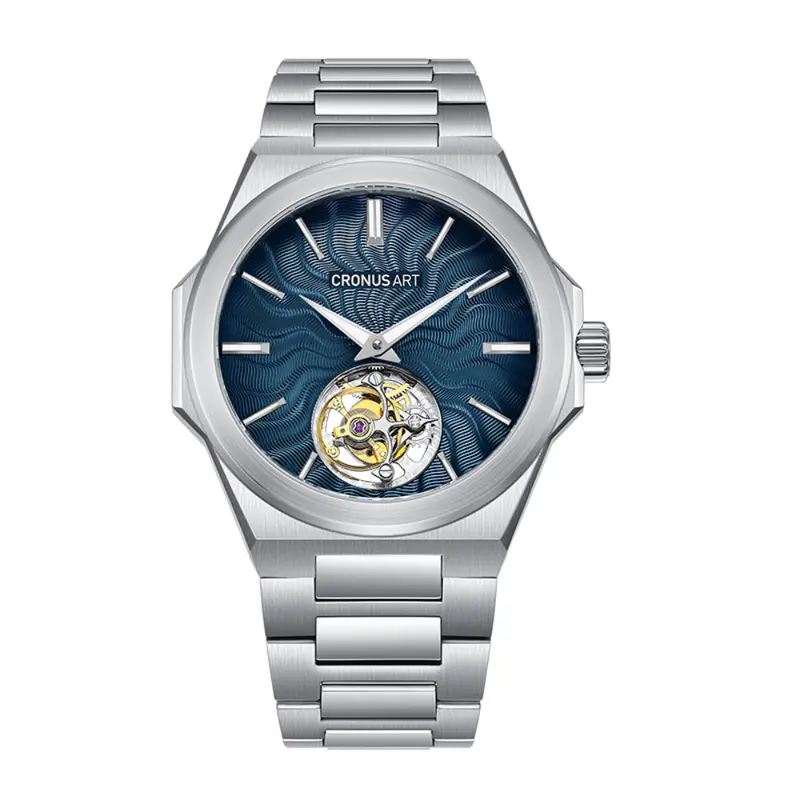 Cronus Art Heritage Tourbillon Stainless Steel Strap Men's Watch Cm036 Series 3