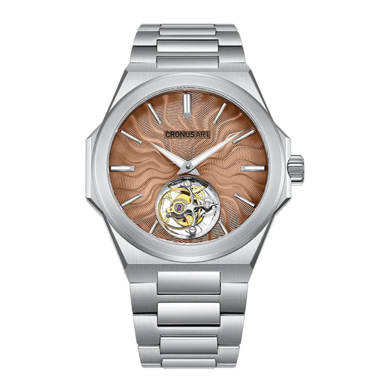 Cronus Art Heritage Tourbillon Stainless Steel Strap Men's Watch Cm036 Series 4