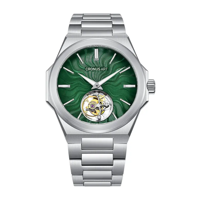 Cronus Art Heritage Tourbillon Stainless Steel Strap Men's Watch Cm036 Series 4