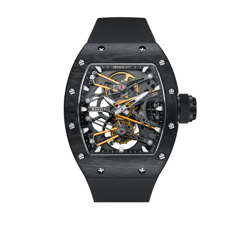 Cronus Art High Quality Fluorine Band Men Watch Cm002-038B 1