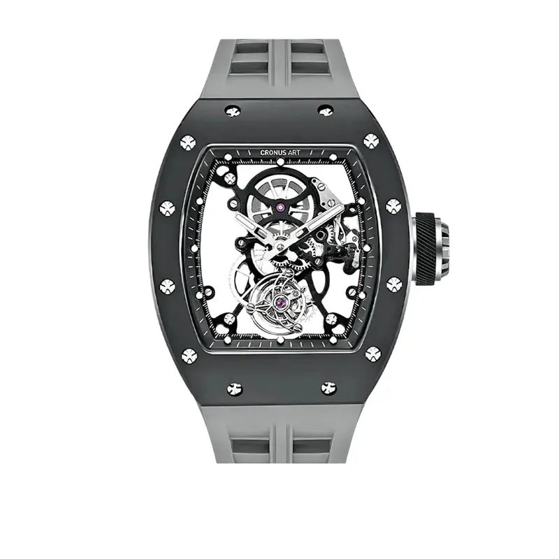 Cronus Art High Quality Fluorine Strap Men Watch Cm007-022 1