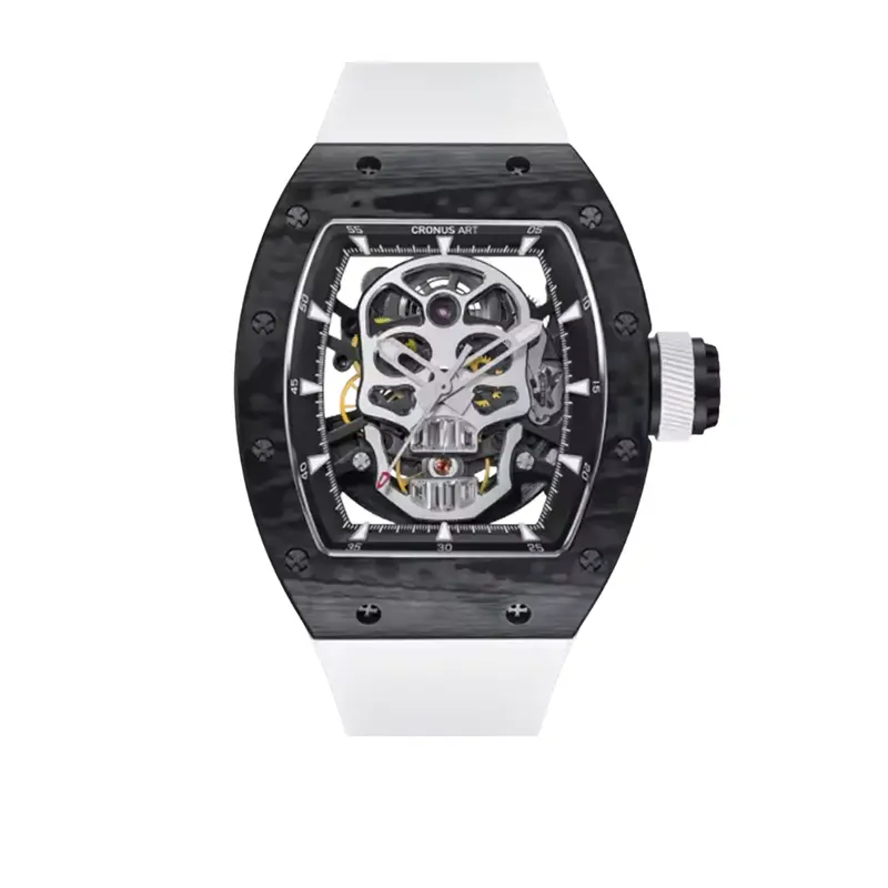Cronus Art High Quality Fluorine White Strap Men Watch Cm002-036 1