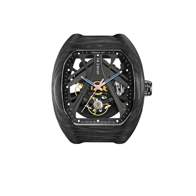 Cronus Art High Quality Fluorine White Watch Band Men Watch Rt06-002 1