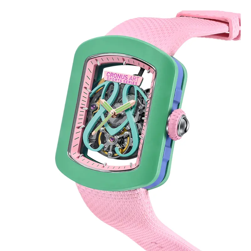 Cronus Art Lady Boss Elegance Watch - Mint Green | Cm017-006 2