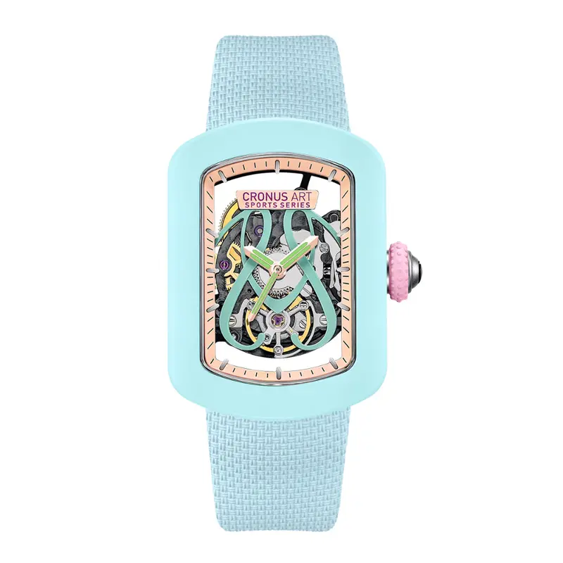 Cronus Art Lady Boss Elegance Watch - Soft Mist Blue | Cm017-008 1